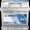  12v 54Ah 530A VARTA DYNAMIC SLI C30